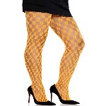 Колготки Leg Avenue Eyelet Net Tights Neon Orange One Size - мініатюра 4
