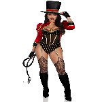 Костюм циркачки Leg Avenue Ravishing Ringmaster Bodysuit M - мініатюра 4