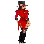 Костюм циркачки Leg Avenue Ravishing Ringmaster Bodysuit XS - мініатюра 5