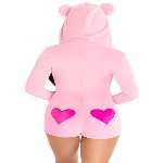 Комбінезон «Солодкий ведмедик» Leg Avenue Sweetheart Bear Velvet Romper M - мініатюра 2
