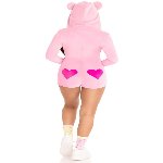Комбінезон «Солодкий ведмедик» Leg Avenue Sweetheart Bear Velvet Romper XS - мініатюра 6