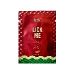 Пробник гелю для оральних пестощів з зігрівальним ефектом INTT Lick Me Kissable Gel Watermelon 2 мл - мініатюра 1