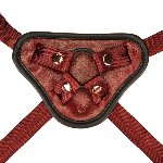 Трусики для страпона Liebe Seele Wine Red Strap-on Harness - мініатюра 3