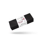 Шкіряна маска на очі Liebe Seele White & Pink Fairy Goat Leather Blindfold - мініатюра 2