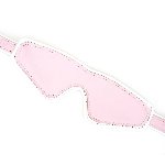 Шкіряна маска на очі Liebe Seele White & Pink Fairy Goat Leather Blindfold - мініатюра 3