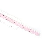 Нашийник з повідцем Liebe Seele White & Pink Fairy Goat Leather Collar - мініатюра 5