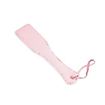 Паддл Liebe Seele White & Pink Leather Paddle - мініатюра 1