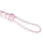 Флогер Liebe Seele White & Pink Leather Whip - мініатюра 5