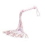 Флогер Liebe Seele White & Pink Leather Whip - мініатюра 3