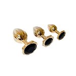 Набір анальних пробок LOCKINK YEAHWOW Nympho Butt Plug Set - мініатюра 2