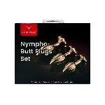 Набір анальних пробок LOCKINK YEAHWOW Nympho Butt Plug Set - мініатюра 7