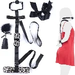 БДСМ-набір LOCKINK YEAHWOW Armbinder Restraint Set Black - мініатюра 1