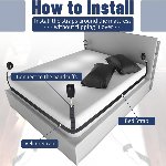 БДСМ-набір LOCKINK YEAHWOW Bed Restraint set - мініатюра 5