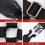 БДСМ-набір LOCKINK YEAHWOW Black Doggy Style Saddle set - мініатюра 2