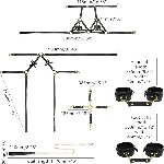 БДСМ-набір LOCKINK YEAHWOW Forced Nadu pose correction set - мініатюра 6
