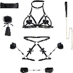 БДСМ-набір LOCKINK YEAHWOW Forced Nadu pose correction set - мініатюра 1