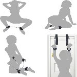 БДСМ-набір LOCKINK YEAHWOW Door Swing & Leg Spreader Bondage set - мініатюра 2