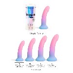 Дилдо з кольоровим градієнтом Love To Love DILDOLLS - UTOPIA S ультрам'який - мініатюра 4