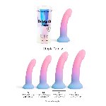 Дилдо з кольоровим градієнтом Love To Love DILDOLLS - UTOPIA L ультрам'який - мініатюра 4