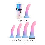 Дилдо з кольоровим градієнтом Love To Love DILDOLLS - UTOPIA XL ультрам'який - мініатюра 4