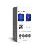 Дилдо, що світиться Strap-On-Me Glow-LED Dildo Purple - M - мініатюра 4