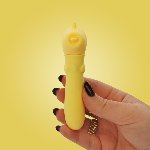 Вібратор-єдиноріжка Unihorn USB Bullet – Bean Blossom, віброкуля, USB-зарядка, 10 режимів - мініатюра 7