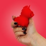 Вібратор-єдиноріжка Unihorn – Cupid's Beau, масажувальний язичок-сердечко - мініатюра 11