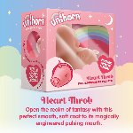 Вібратор-єдиноріжка Unihorn – Heart Throb, з пульсацією - мініатюра 6