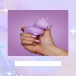 Вібратор-єдиноріжка Unihorn – Karma Lilac, з пульсацією - мініатюра 7