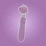 Вібратор-єдиноріжка Unihorn USB Bullet – Karma Lilac, віброкуля, USB-зарядка, 10 режимів - мініатюра 8