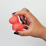 Вібратор-мінієдиноріжка Unihorn Mini – Peachy Pony, брелок з вібрацією, 10 режимів - мініатюра 8