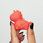 Вібратор-мінієдиноріжка Unihorn Mini – Peachy Pony, брелок з вібрацією, 10 режимів - мініатюра 7