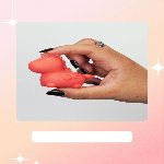 Вібратор-мінієдиноріжка Unihorn Mini – Peachy Pony, брелок з вібрацією, 10 режимів - мініатюра 11