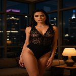 Боді Passion EVALIE BODY black L - мініатюра 11