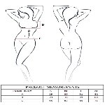 Боді Passion EVALIE BODY white S - мініатюра 7