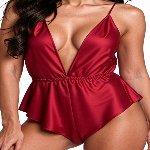 Боді Passion SENSIE BODY burgundy XL - мініатюра 4