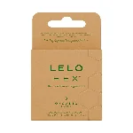 Презервативи LELO HEX Condoms Organic 3 Pack, тонкі та суперміцні - мініатюра 1