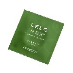 Презервативи LELO HEX Condoms Organic 36 Pack, тонкі та суперміцні - мініатюра 3