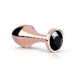 Анальна пробка Rosy Gold - Nouveau Butt Plug - мініатюра 1