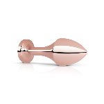 Анальна пробка Rosy Gold - Nouveau Butt Plug - мініатюра 3