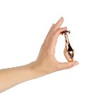 Анальна пробка Rosy Gold - Nouveau Butt Plug - мініатюра 4