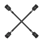 Хрестовина Bedroom Fantasies Hog Tie Cross Bar With Cuffs - мініатюра 1