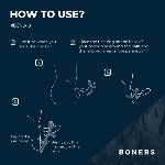 Ерекційне кільце Boners Triple Cockring - мініатюра 11