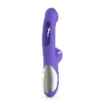 Вібратор-кролик із вагінальним відростком Good Vibes Only – Tess Rabbit Vibrator with G-Spot Stimulator - мініатюра 4