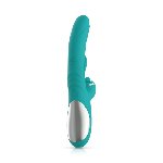 Вібратор-кролик із вагінальним відростком Good Vibes Only – Lisa Thrusting Rabbit Vibrator with G-Spot Stimulator - мініатюра 4