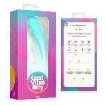 Вібратор-кролик із вагінальним відростком Good Vibes Only – Lisa Thrusting Rabbit Vibrator with G-Spot Stimulator - мініатюра 9