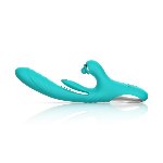 Вібратор-кролик із вагінальним відростком Good Vibes Only – Lisa Thrusting Rabbit Vibrator with G-Spot Stimulator - мініатюра 3