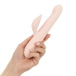 Вібратор-кролик із пульсацією Good Vibes Only – SHAI Thrusting Vibrator Soft Silicone – Pink, 3 мотори - мініатюра 7
