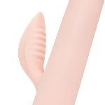 Вібратор-кролик із пульсацією Good Vibes Only – SHAI Thrusting Vibrator Soft Silicone – Pink, 3 мотори - мініатюра 4
