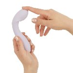 Вібратор точки G Good Vibes Only – SOFI G-Spot Vibrator Soft Silicone – Purple, гнучкий, 10 режимів - мініатюра 6